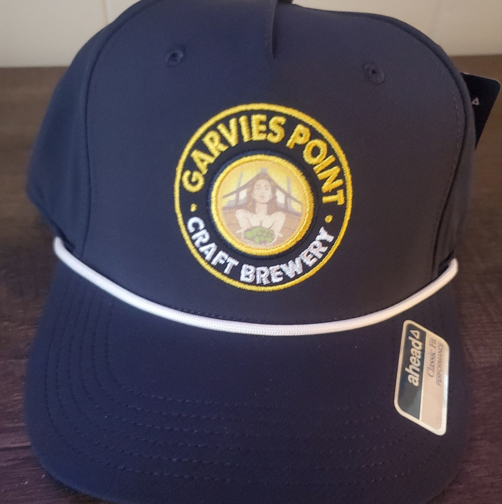Garvies Point Craft Brewery Navy Logo Hat